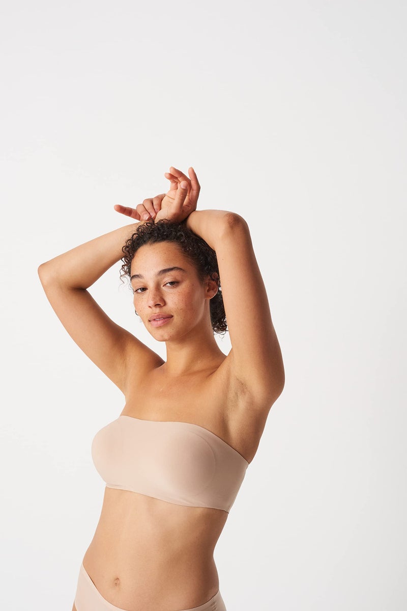 Chantelle Bra for Women, SoftStretch Padded Bandeau Bralette Ultra Nude - Image 5